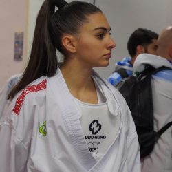 Budo-Nord MIRAI Kimono Kumite Conjunto Vermelho e Azul